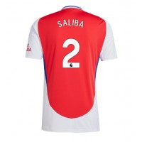 Arsenal William Saliba #2 Heimtrikot 2024-25 Kurzarm